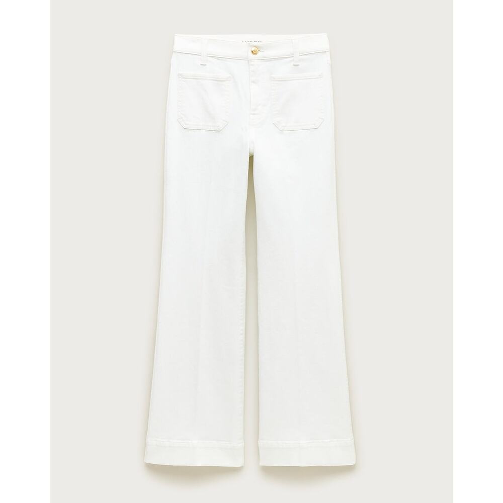 J.Crew Charley kickout cropped jean in super-stretch with patch pockets 24 - Picture 3 of 10